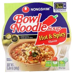 NONGSHIM BOWL HOT & SPICY