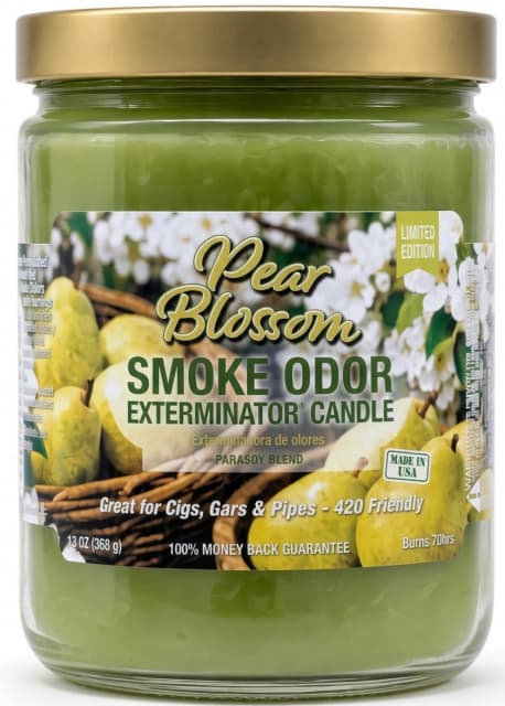 SMOKE ODOR PEAR BLOSSOM 13oz